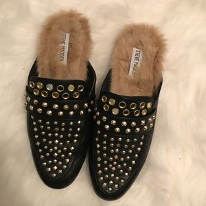 Steve Madden Studded Mules